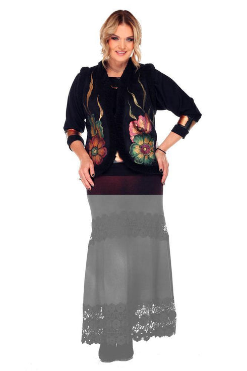 Vesta piele ecologica  Liza Panait Liza Panait Online Boutique